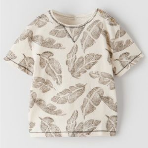 Zara Leaf T Shirt